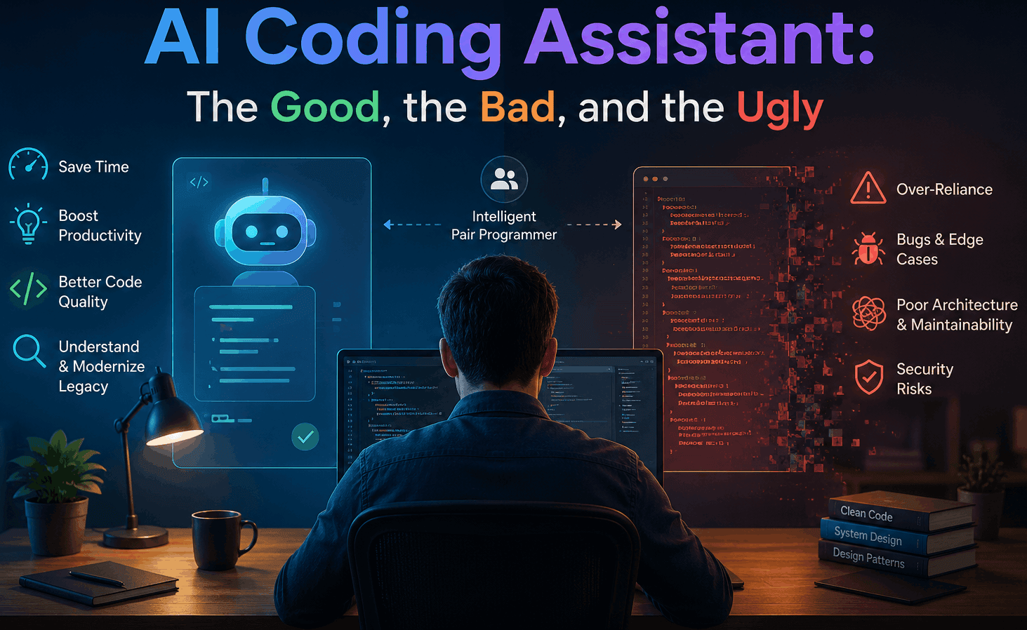 One Year Living with AI Coding Assistants: The Good, the Bad, and the Ugly